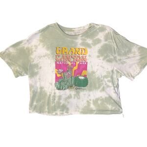 Grand Canyon National Park Tee Shirt Crop Size Large Bad Bunny Moscow Mule Video